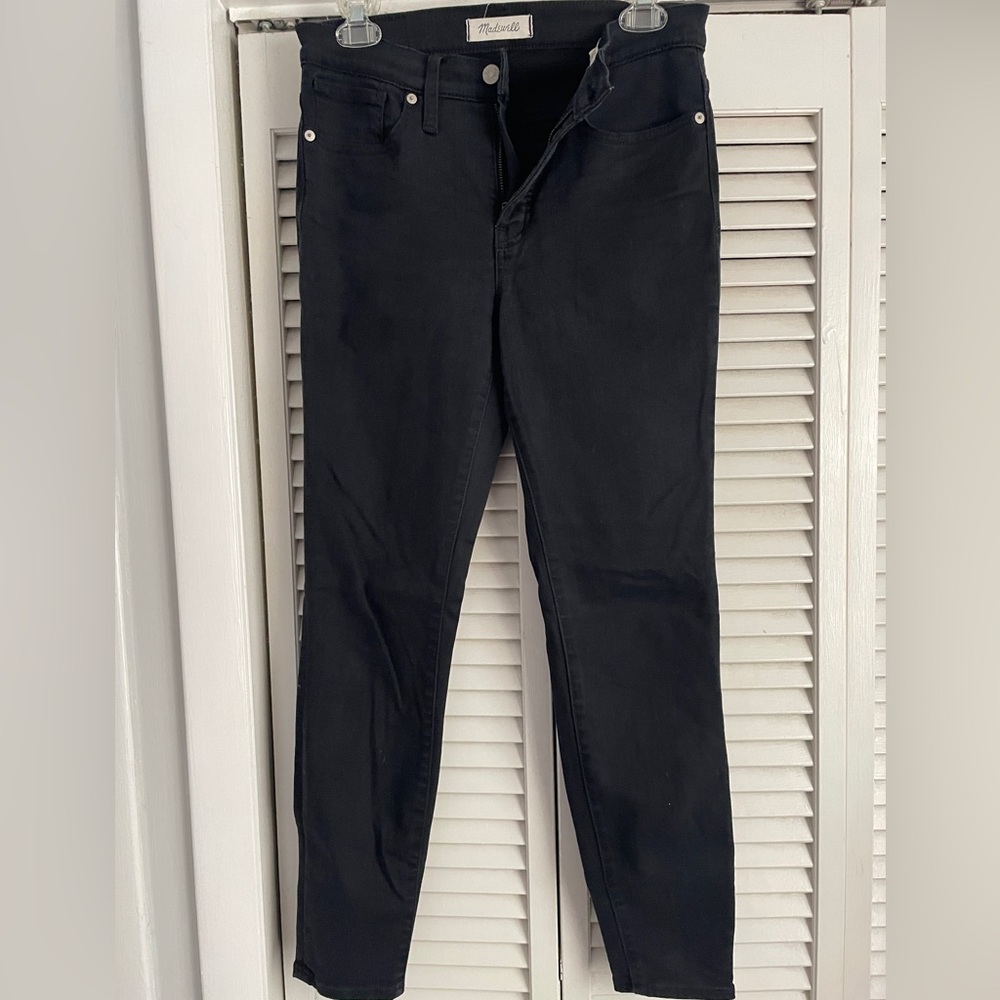 Madewell Black Skinny Jean
